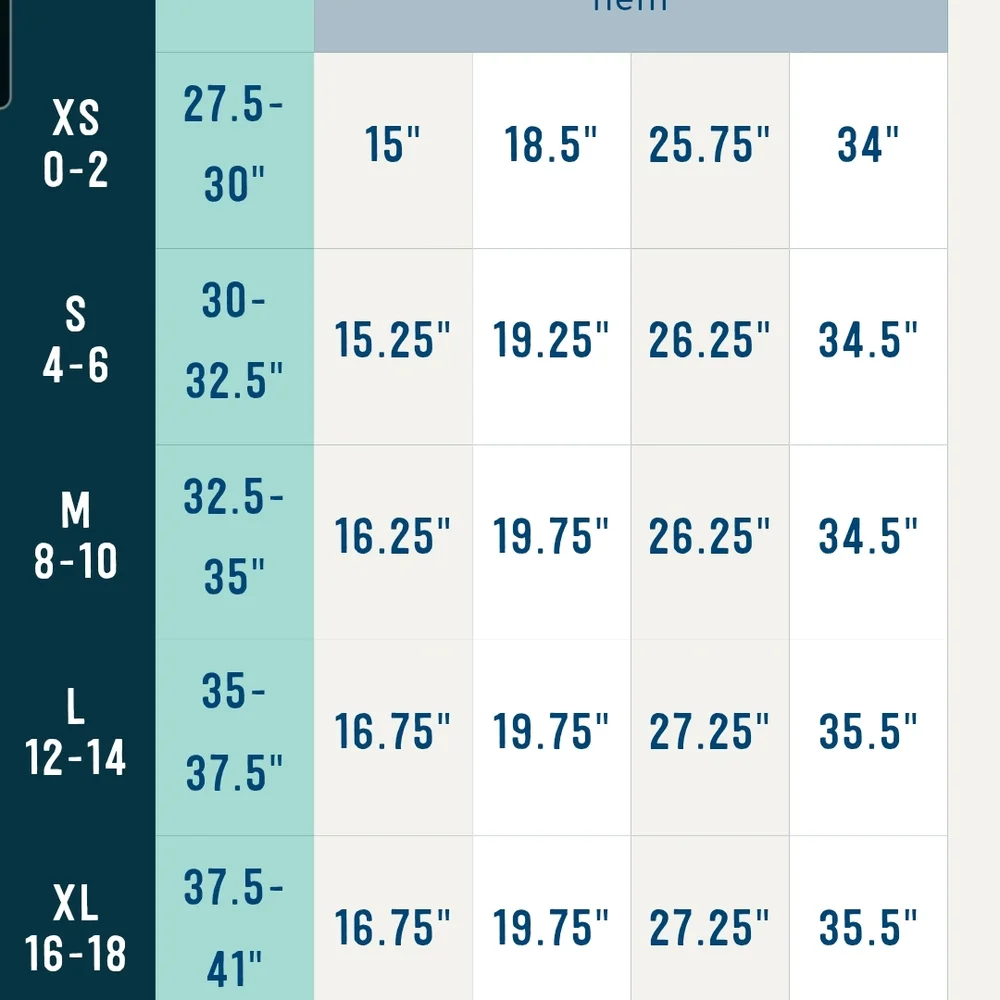 Ripskirt Hawaii Olive, Blue, White, Peach Pattern Size Large- Length 3 - Picture 11 of 11